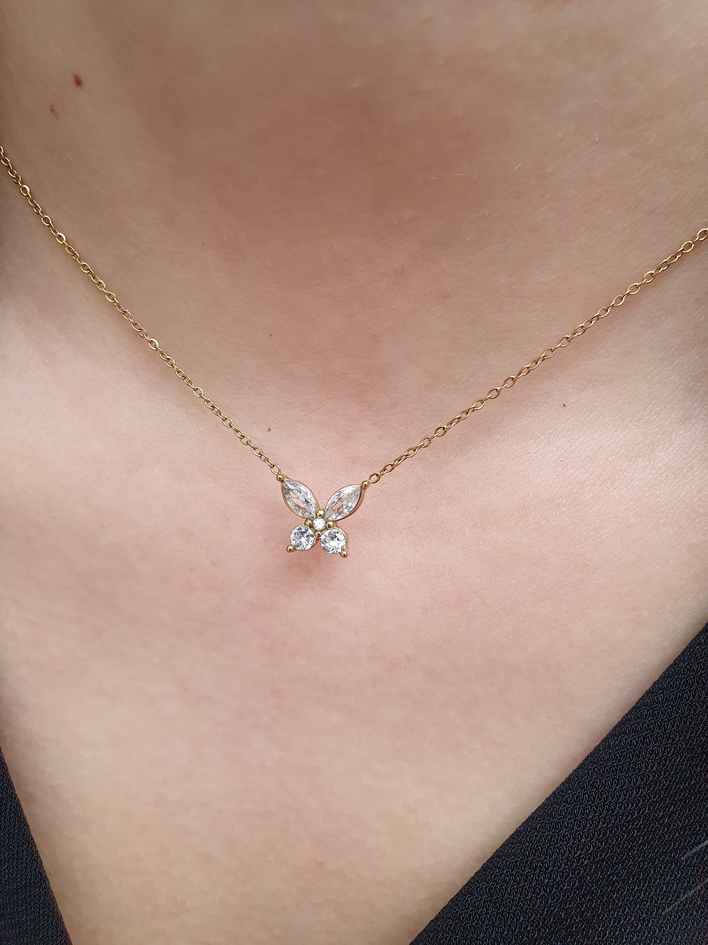 Collier ANGEL - doré