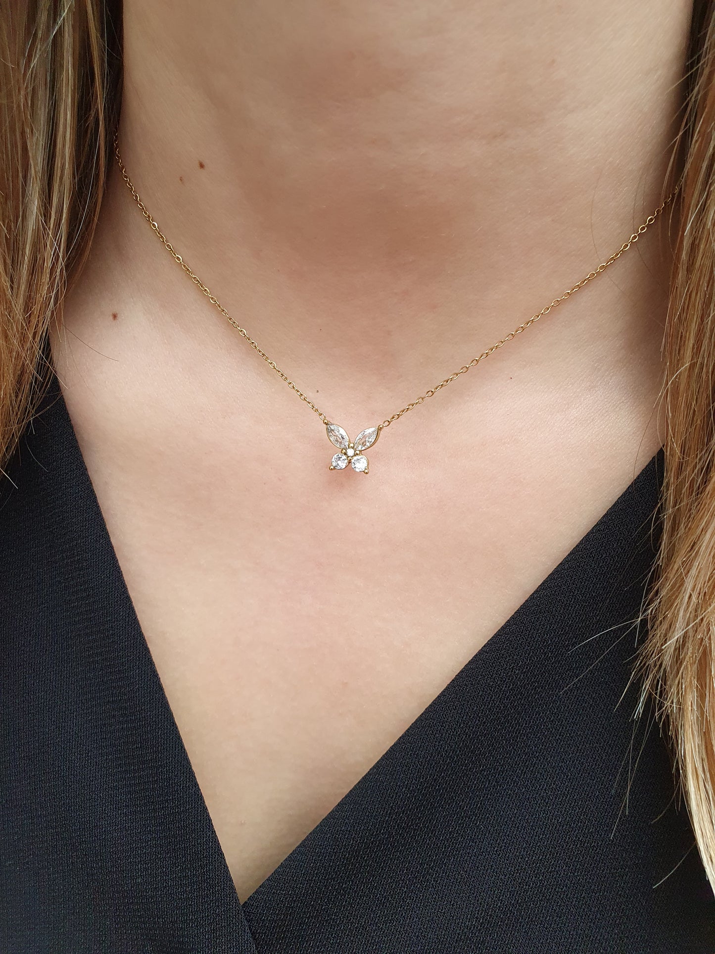 Collier ANGEL - doré