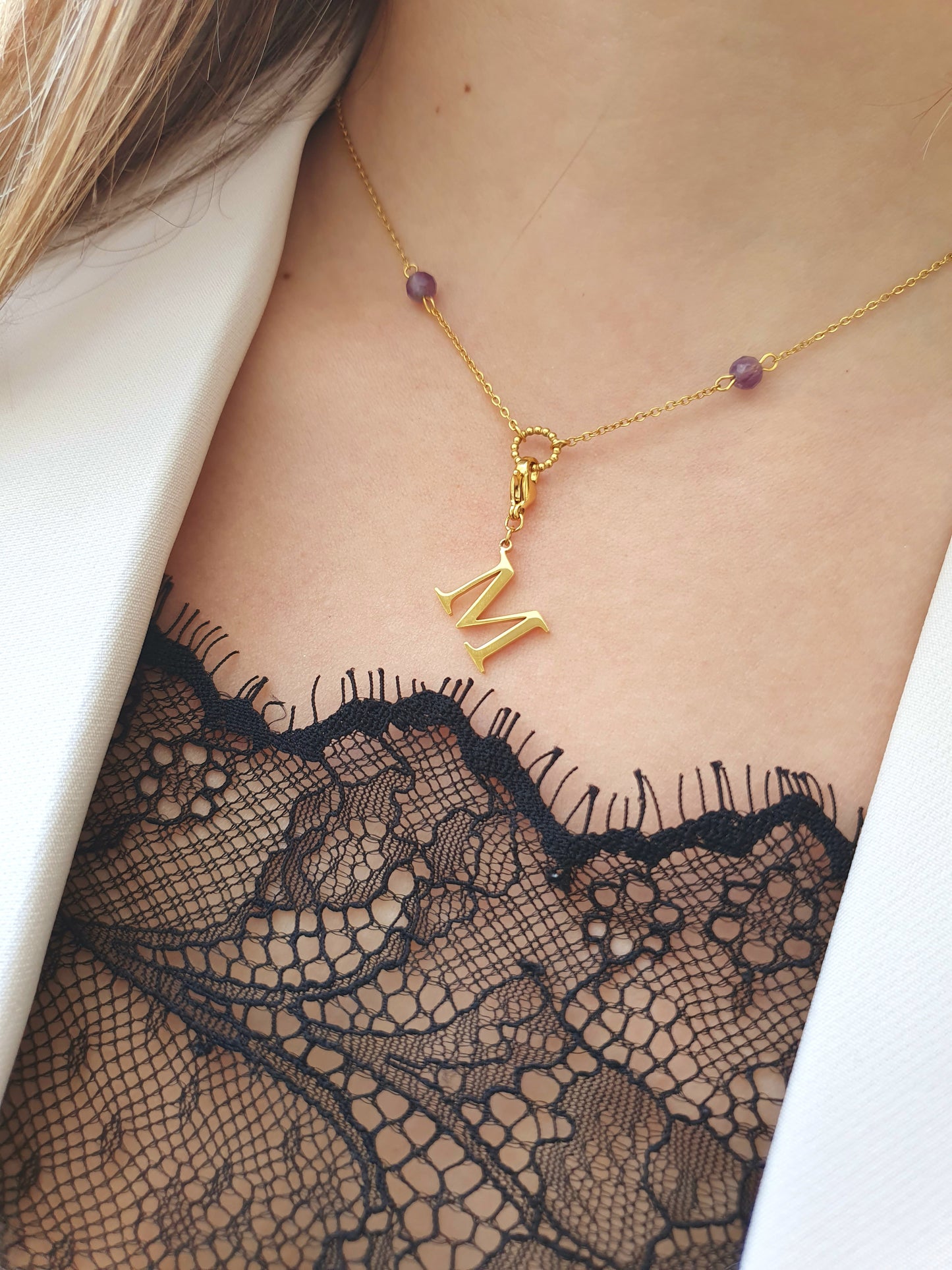 Collier DESIR (personnalisable) - doré