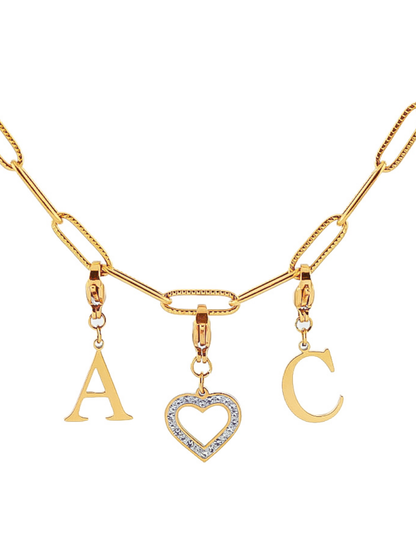 Collier ♡ I love You ♡ - coloris au choix