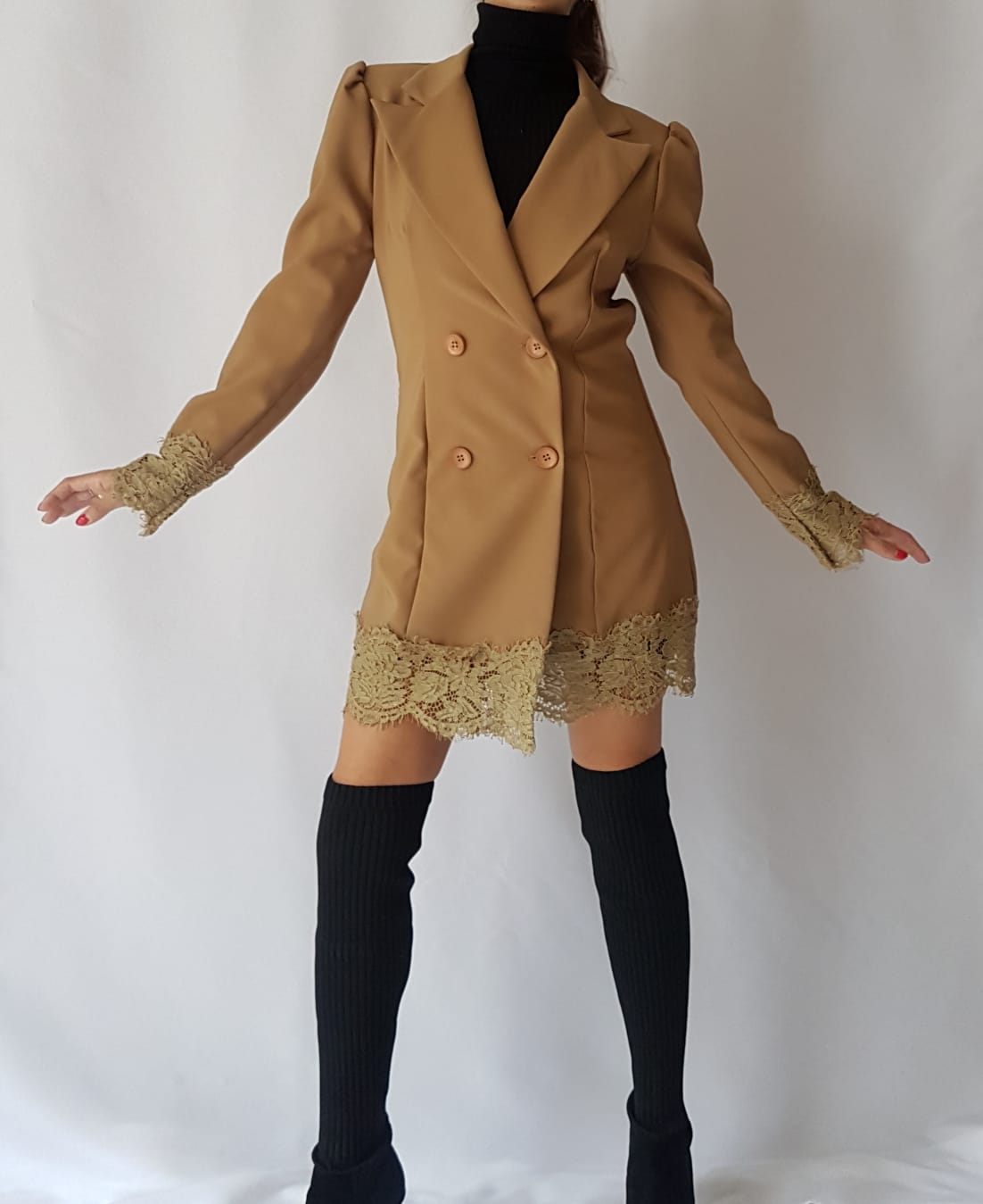 Blazer dentelle